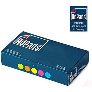 Produktbild für Moderationskarten AdPads Set Bunt, 500 Stück