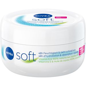 Nivea Hautcreme Soft Erfrischende, Feuchtigkeitscreme, 200ml