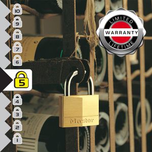 Produktbild für Vorhängeschloss Master-Lock 140EURD, 40mm