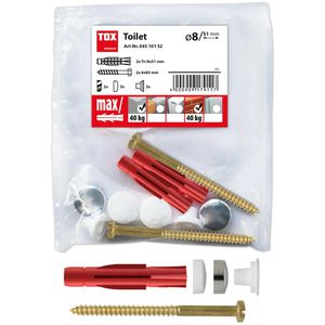 Schrauben-Dübel-Set Tox 04510152, Toilet Plus