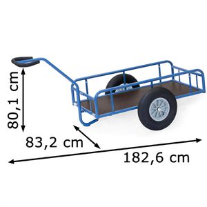 Produktbild für Handwagen Fetra 4105L, mit Plattform