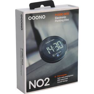 Produktbild für Parkscheibe OOONO P-DISC NO2 dark, elektronisch