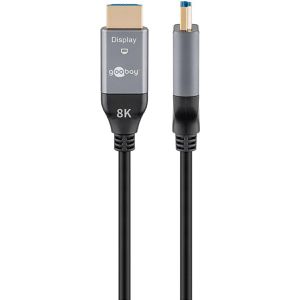 Produktbild für HDMI-Kabel Goobay 76276, HDMI 2.1, vergoldete Stecker