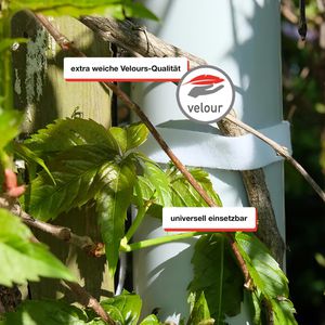 Produktbild für Klettband Label-the-cable Roll Strap, weiß