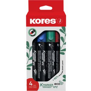 Permanentmarker Kores M20784 ECO Set XP2