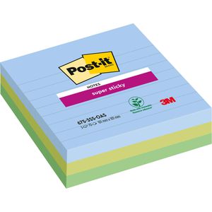 Haftnotizen Post-it Super Sticky Oasis, bunt