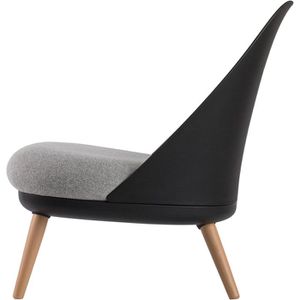 Produktbild für Loungesessel Paperflow COCOON FTCOC230201, schwarz