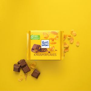Produktbild für Tafelschokolade Ritter-Sport Knusperflakes