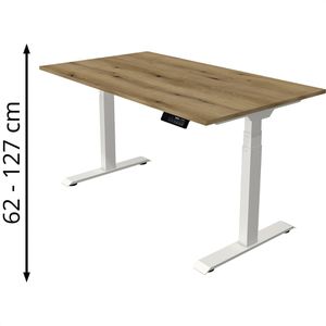 Produktbild für Schreibtisch Kerkmann Move 1 stable, asteiche / weiß