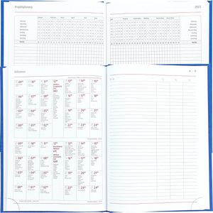 Produktbild für Buchkalender Herlitz 300014218, Sidney blau, 2026