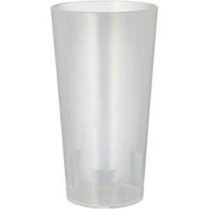 Trinkbecher Papstar 85196, transparent, PP