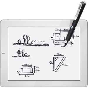 Produktbild für Eingabestift Hama Active Fineline 125114, schwarz