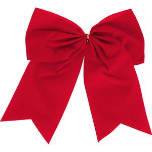 Geschenkschleife Präsent Valvet XL, 2-ohrig, rot