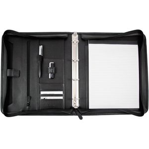Produktbild für Schreibmappe Monolith 2879, schwarz, Kunstleder