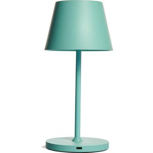 Tischlampe Rolf-Kern Club, türkis mit LED