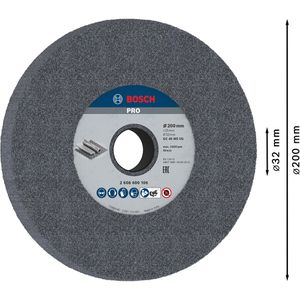 Produktbild für Schleifscheibe Bosch PRO Metal, 2608600106