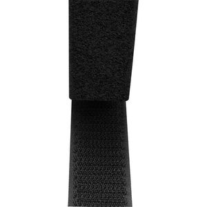 LogiLink Klettband KAB0080 Flausch und Haken, selbstklebend, schwarz, 5m x  25mm breit – Böttcher AG