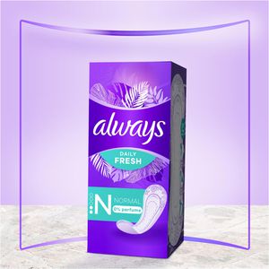 Produktbild für Slipeinlagen always Daily Fresh Normal