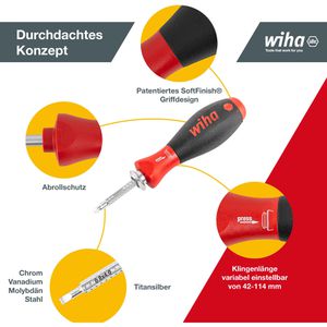 Produktbild für Schraubendreher Wiha System 6, 03591, Set