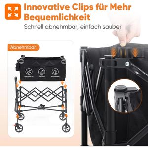 Produktbild für Bollerwagen Sekey Sunula FW225, faltbar