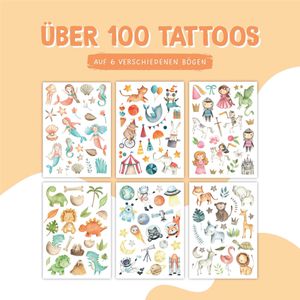 Temporäre-Tattoos Papierdrachen B005-001-005