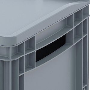 Produktbild für Eurobox AUER ED 43/27, grau, 26 Liter