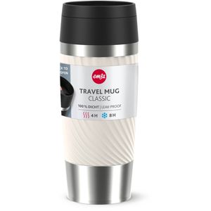 Produktbild für Thermobecher Emsa Travel Mug Classic Twist N2025400, cremeweiß