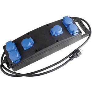 Produktbild für Steckdosenleiste as-Schwabe 60556 S1, mit 2m Kabel