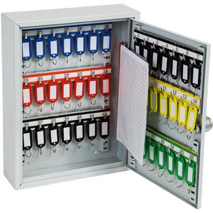 Produktbild für Schlüsselkasten Phoenix KC0601E, weiß, mit Elektronikschloss