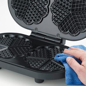 Produktbild für Waffeleisen Severin WA 2118 Duo Black Line, 1200W