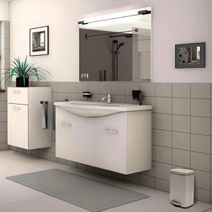 Produktbild für Mülleimer Spirella Akira, 10.19837, taupe