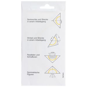 Produktbild für Geodreieck Rumold 1026