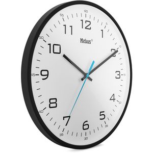 Produktbild für Wanduhr Mebus 16247, Kunststoff, analog, Quarzuhr