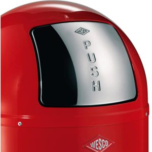 Produktbild für Mülleimer Wesco Pushboy, rot