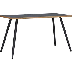 Schreibtisch VCM Salia, 920929, anthrazit / schwarz