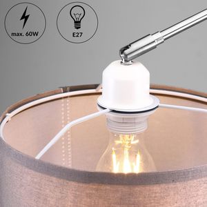 Produktbild für Stehlampe Monzana 109353, beige, 150-175 cm