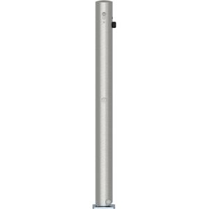 Produktbild für Absperrpfosten Schake 4072UZ, silber, aus Edelstahl