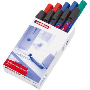 Produktbild für Papermarker Edding 30 Brillant Pigmentmarker