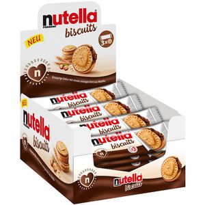 nutella Kekse biscuits, mit cremigem Nutella-Kern, je 41,4g, 28 Pack