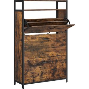 Schuhschrank Vasagle LBS802B01, vintage braun