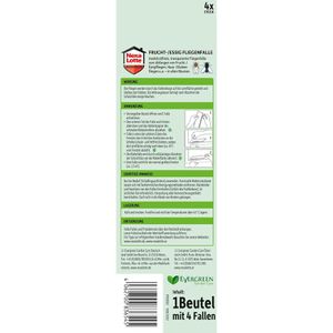 Produktbild für Fliegenfalle Nexa-Lotte Frucht/Essig, transparent zum Ankleben