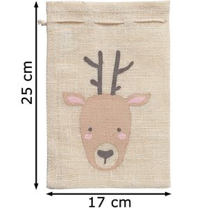 Produktbild für Geschenktüte Folia J 651, Rentier
