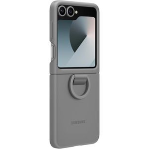 Produktbild für Handyhülle Samsung Silicone Case mit Ring EF-PF741, grau