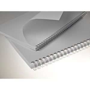 Produktbild für Drahtbinderücken Böttcher-AG silber, für A4