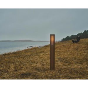 Produktbild für Wegeleuchte Nordlux Aludra 95 Seaside, braun, 230 V Netzstrom