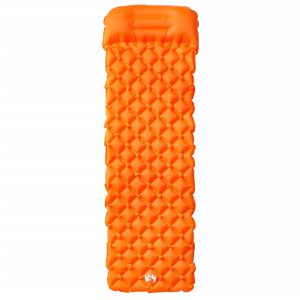 Produktbild für Isomatte vidaXL 4007109, orange, aufblasbar