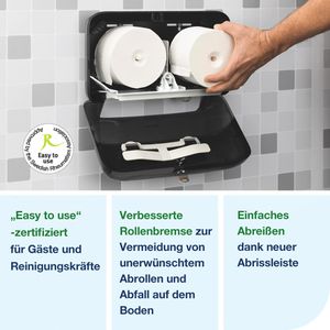 Produktbild für Toilettenpapierspender Tork Elevation, OptiServe, 558068, T7