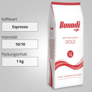 Produktbild für Kaffee Buondi caffe Lote Professional Gold