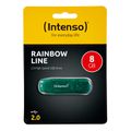 Zusatzbild USB-Stick Intenso Rainbow Line, 8 GB