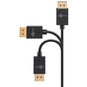 Produktbild für Displayport-Kabel Goobay Slim 77442, 8K UHD, DP 2.0